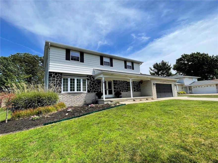 Location! Relaxation! Spaciousness!  If this is what you're looking for in your next home- look no further!!  This beautiful colonial offers over 2700 square feet along with a partially finished basement.  On the main level you'll enjoy the eat-in kitchen with the open floor plan into the family room which features a fireplace.  Just off of to the other side of the kitchen is your dining room which opens up into the livingroom.  If you need an office/study/whatever it may be - you also have that room just off of the entry.  But you may not notice that room off to the right when you first walk into the foyer and your eyes catch that spiral staircase leading upstairs. Upstairs you have four spacious bedrooms along with two full bathrooms (one being just off the master bedroom).  When your upstairs or even in the kitchen or family room you'll love the view as you look out into your fenced in backyard which features a patio and a sunroom. It doesn't end there though.  Who doesn't want to w