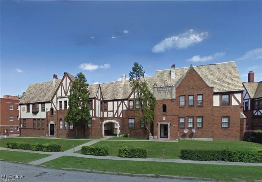 Incredible Commercial Investment Opportunity Near Shaker Square & Shaker Heights!  Part of Shaker Schools - an incredible bonus for residents with children.  A spacious courtyard nestled between the buildings, perfect for outdoor relaxation and enjoyment.

Don’t miss your chance to revitalize this stately, historic Tudor-style apartment complex located just steps from the vibrant Shaker Square and the charming community of Shaker Heights.  Minutes from Downtown, University Circle, and more.  This impressive 24-unit property spans two buildings with four entrances and includes three basement areas—all vacant and ready for renovation.  

Featuring a mix of 1-, 2-, and 3-bedroom units—some with two full bathrooms—these spacious apartments offer original hardwood floors, detailed wood trim, and functional layouts with separate kitchens, living rooms, and dining rooms. Each unit has access to both front and rear stairwells—with the front stairs fully enclosed and the rear semi-exposed.

Laundry hookups in one of the basement areas.  Three roughed-in "garden-level" units in the basement, offering the potential to expand to 27 total units.

A complete unit breakdown by layout and location is available upon request.  Photos are for illustrative purposes only; the condition of individual units may vary.
With strong architectural character and generous unit sizes, this property is a rare opportunity for investors or developers seeking a high-potential value-add asset in a prime location.

**No seller or creative financing available, and no assignments will be considered**.  Buyers must have financing arranged and a pre-approval letter provided before submitting any offers.