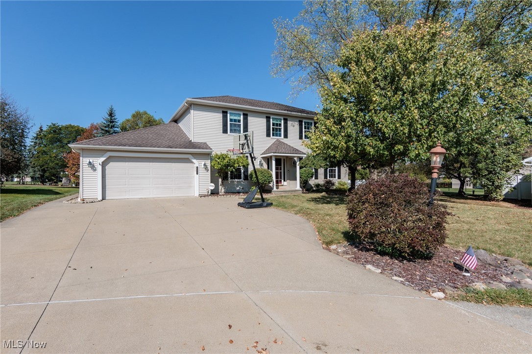 Welcome to this beautiful 4 bedroom, 3 bath colonial in desired Strongsville! Located in Chandler Commons, this home has so much to offer its new owner! This home has many amazing features and updates! On the main level, traditional formal living room and dining rooms can be found, as well as a spacious family room with gas log fireplace! To complete the main floor, the huge, eat-in kitchen with granite counters, beautiful island, and stainless appliances is sure to please! The laundry room and 1/2 bath off of the kitchen complete the first floor! Upstairs features the large updated master suite with updated bath and walk in closet, 3 additional large bedrooms, and an updated full bath. The lower level features a generous rec room with vinyl plank flooring and glass block windows. There is also a workshop and unfinished area for mechanicals and storage. Spend time relaxing on the rear covered patio with fire pit and completely fenced yard! This is definitely a must see and will not last long! Schedule your showing today!