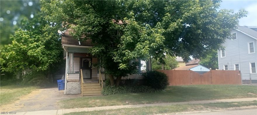 This home is a 3-bedroom 1.5 bath with an unfinished basement. It is bank-owned home that needs TLC. Don't wait come and see it today while it last!