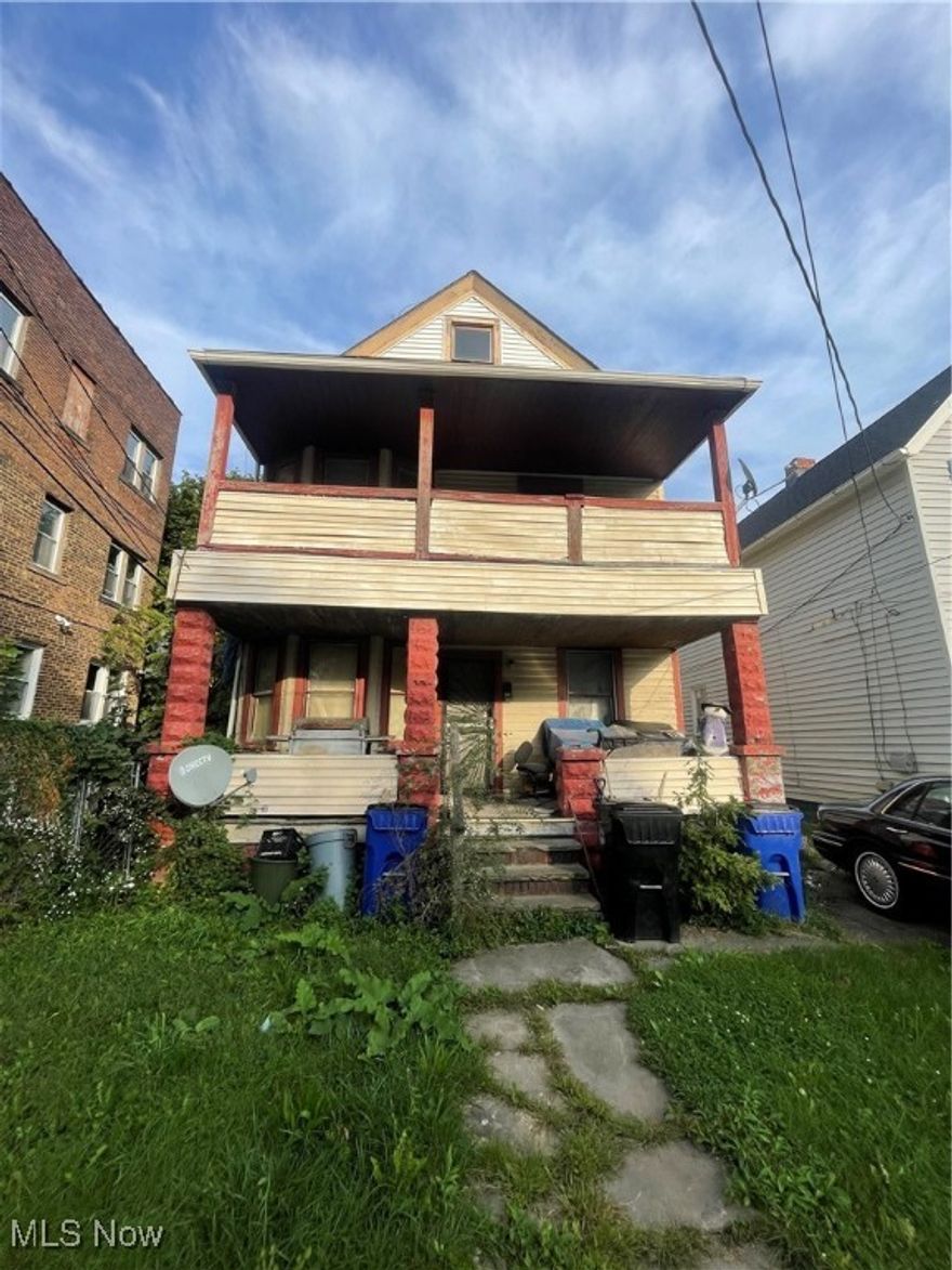 Calling all investors! Welcome to a perfect addition to your portfolio. This property can be sold in a package deal including 9 doors total, plus a storefront. This duplex features 2 bedrooms and 1 bath each unit. Property needs a lot of work. Tenant recently moved out.