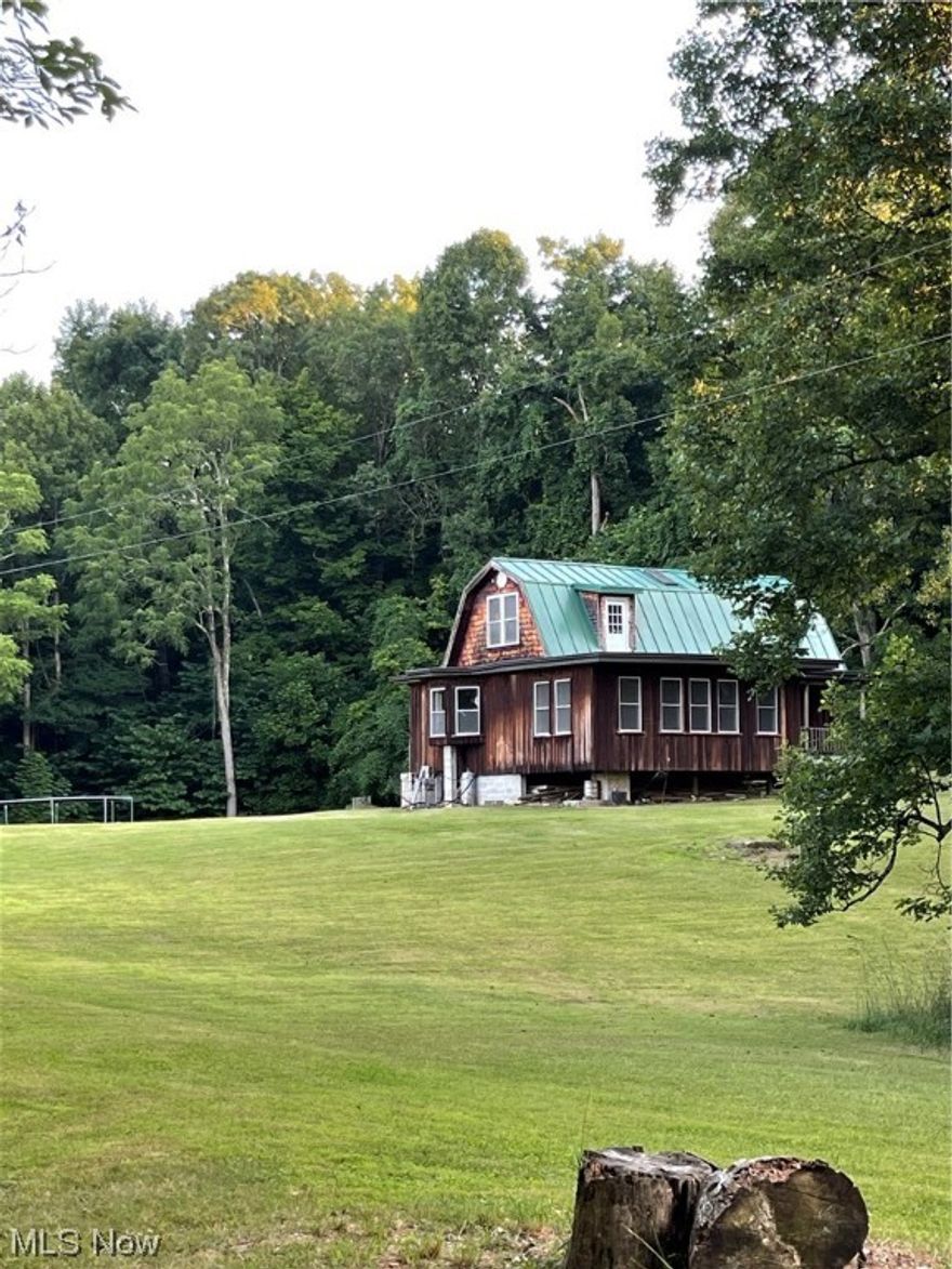 Location, Location, Location! If you have always dreamed of owning a property with picturesque waterfront (1,000 ft +/-) scenery of Ohio River frontage, you're gonna love this property with 38.52 acres +/-. A partially finished cabin with 3 bedrooms and 2 bathrooms sits atop the hill overlooking the Ohio River also. With this property having both Waterfront and Water Views, the potential here is endless! Prime hunting property for deer and turkey. Great recreational property with trails leading to creek and waterfall. The driveway is very steep and will require a 4-wheel drive vehicle. Selling As-Is.