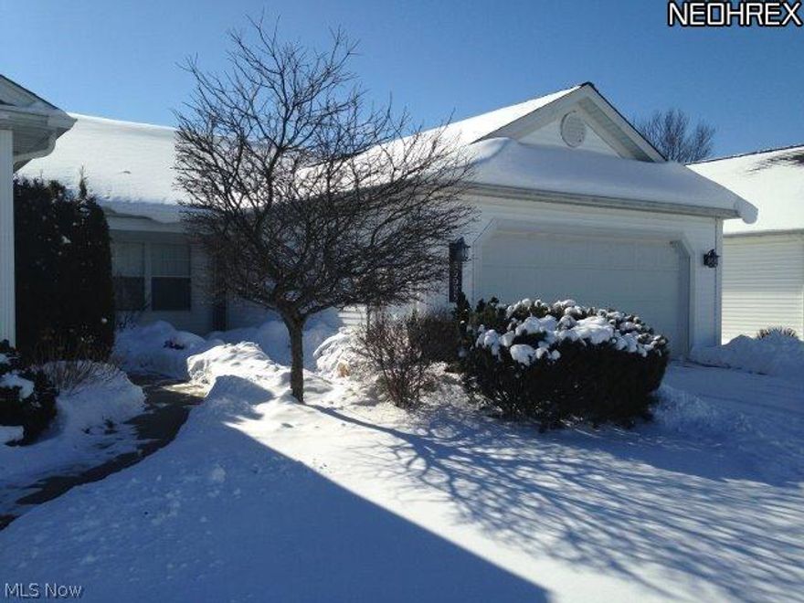 This is convenient condominium living in a desirable location. This spacious home has been recently remodeled and updated with granite, brushed silver lighting fixtures and finishes and today's'' colors. The welcoming foyer and hallway lead to a large bright great room with cathedral ceilings and a full wall of windows.  A pass thru to the kitchen makes it ideal for working in or entertaining. New stainless steel appliances and granite countertops with mosaic tile backsplashes might make you want to spend more time at the table by the window.  The house also features: a master bedroom suite, a 2nd guest room with adjacent remodeled full bath; a large den which could serve as a 3rd bedroom; a laundry room with washer and dryer; a two car attached garage and a rear patio with privacy fencing. Built in 1998 this is one story living at its' very best.