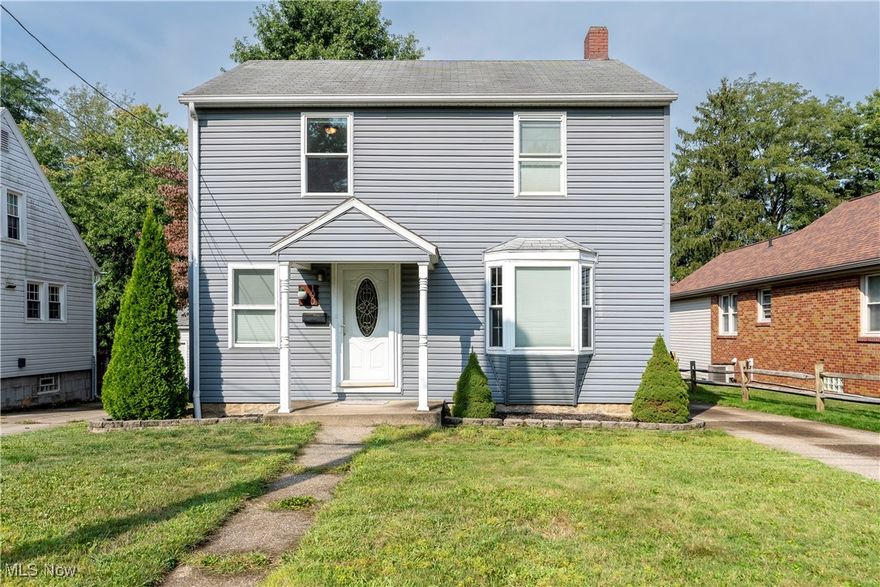 WOW! What a truly amazing opportunity to own this updated, 3 bedroom colonial in Wadsworth OH!  This charming, move in ready home boasts comfort throughout.  Walking in through the front door you're greeted by an oversized living room, with newer vinyl plank flooring.  Dining room off living area with bay window, and vinyl flooring.  New light fixture overhanging dining area.  Kitchen has been fully remodeled with new cabinets, backsplash and recessed lighting.  Ample countertop and cabinet space perfect for any need.  Upstairs has all new carpet, including new carpet up staircase.  3 large bedrooms, with a remodeled full bath.  Downstairs provides plenty of room for storage and washer dryer hook ups.  spacious backyard with overhang on patio, and 1 car garage completes this beautiful home.  Schedule a tour today before this one is SOLD!