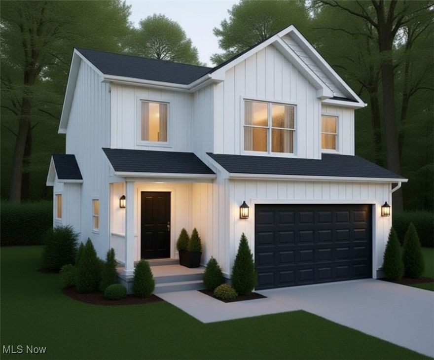 Make your vision a reality. Customize this home inside and out. Designed and Built by Best Construction Custom Home Builders - over 25 years building quality homes providing great customer service. 3 bedrooms, 3 baths, spacious, open floor plan. Dynamic kitchen features center island with sink and breakfast bar, walk in pantry and appliance package. Dining area with windows and door leading to 12x12 deck. Second floor displays an owner’s suite with master bath and walk in closet. Second floor laundry. Options and allowances are available to customize from paint colors to flooring, light fixtures, faucets, appliances and more. Full basement with plumbing for bath. 2 car garage. Beautiful, park-like lot. Close to shopping, dining, highways and parks.  Subject to all permits and approvals.