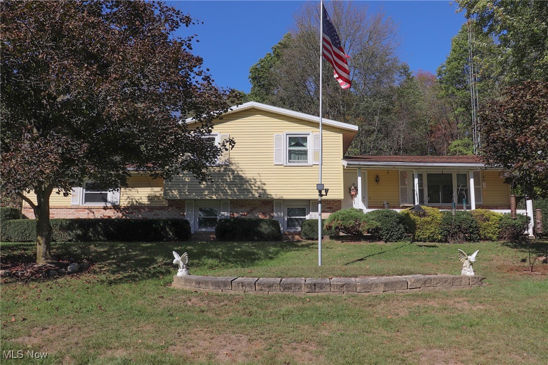 Newly listed is this charming country retreat with an inground swimming pool on 2.63 plus partially wooded acres of land. This home has three bedrooms, and an updated bathroom. Updates include replacement windows, retractable awning, and the Roof was replaced approximately 10 years ago. The attached two car garage has plenty of storage space with an automatic door opener. Outside, enjoy wide-open views, mature trees, and room to roam-ideal for gardening, pets, or simply soaking up the tranquility of the countryside. This property could also potentially become a horse property for the equestrian enthusiast. The back acre is wooded with a spacious shed for your extra storage needs. There is plenty of room for more buildings if desired. Call today for your private tour before this one is gone.