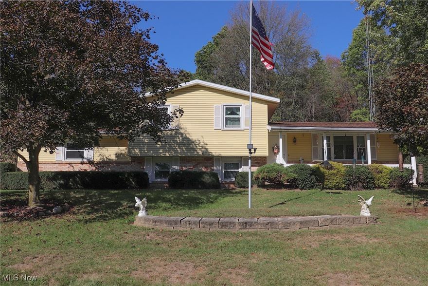 Newly listed is this charming country retreat with an inground swimming pool on 2.63 plus partially wooded acres of land.  This home has three bedrooms, and an updated bathroom.  Updates include replacement windows, retractable awning, and the Roof was replaced approximately 10 years ago. The attached two car garage has plenty of storage space with an automatic door opener.  Outside, enjoy wide-open views, mature trees, and room to roam-ideal for gardening, pets, or simply soaking up the tranquility of the countryside. This property could also potentially become a horse property for the equestrian enthusiast.  The back acre is wooded with a spacious shed for your extra storage needs.  There is plenty of room for more buildings if desired.  Call today for your private tour before this one is gone.
