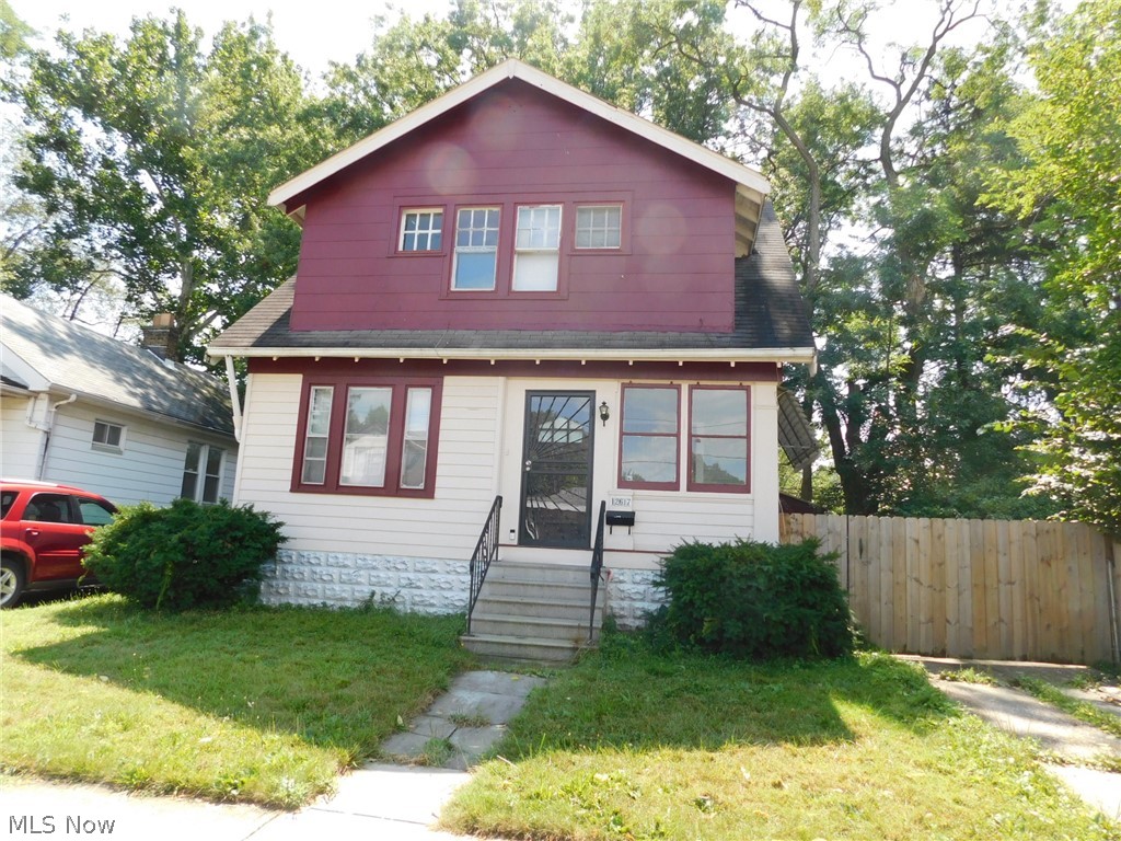 2 or 4 bedrooms with 2 full baths* and 2 extra rooms in full basement*Jacuzzi*Enclosed porch-(11 X 7) Roof 10*Furnace-Hot water tank-Garage Roof are newer-2009*Extra lot with home on the west side of the house*There is a Central Air unit with the home-but in need of repair (No window units, but the upstairs bedrooms are wired for window units. There are also 2 ceiling fans in the home. Very close to downtown via I-71 or I-480*2nd large bedroom can easily be made as a 3rd bedroom again with an added thin wall*This is also an attic fan to help cool the 2 bedrooms on the second floor^New dehumidifier in basement. New flooring in kitchen, pantry and bathroom*Blown in insulation in outer walls and attic*13 x 12 Gazebo-2 years old*Front and rear rod security doors*Outside paint in 2013 and touched up in 2018*Freshly painted inside in 2020.* Move right in!!!