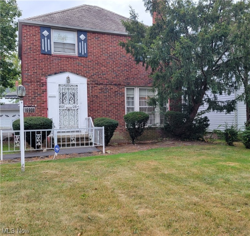 Attention Investors! Check out this great investment/cash flow opportunity. Bring your renovation skills to this nice Brick Colonial. This home offers an eat-in kitchen with built in appliances, dining room with attached 3 seasons room & large open living room with fireplace & picture window. Second floor offers (3) Bedrooms & large 2nd floor full bathroom. Additional 1/2 bath in basement. Full basement with updated furnace, hot-water tank & glass block windows & fireplace. Extra long driveway & 2 Car Garage. Seller will make no repairs home is being sold as-is.