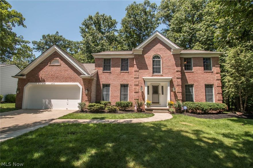 I am a Stately 4 Bedroom, Brick Front Colonial with room to grow and room to roam.  From the moment you enter my tile floored, 2 story foyer you will relax with my soft and neutral color pallette. My spacious front Den on my first floor makes a perfect office or you decide space! You will love my huge kitchen, everyone can gather around at my long L shaped island or makes a great buffet space; for entertaining with ease. My black and stainless steel appliances will delight the cook. You get a brand new Frigidare Dishwasher & Refrigerator with ice maker and brand spanking new Maytag Washer & Dryer. You also have an open floor concept and view into my family room with a great Fireplace for those chilly evenings and a Big Picture Window to let in the sunshine. Upstairs I have 4 spacious bedrooms and an ensuite Glamour Bath off my Master. Bubble away your cares in my jetted tub. Love my double bowl sinks and my separate shower too. Lets go down into my basement, its finished and ready to h