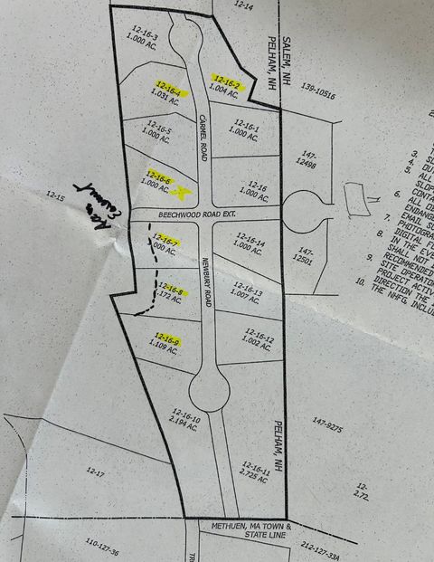 Lot 6 Carmel Road 6 Pelham NH 03076
