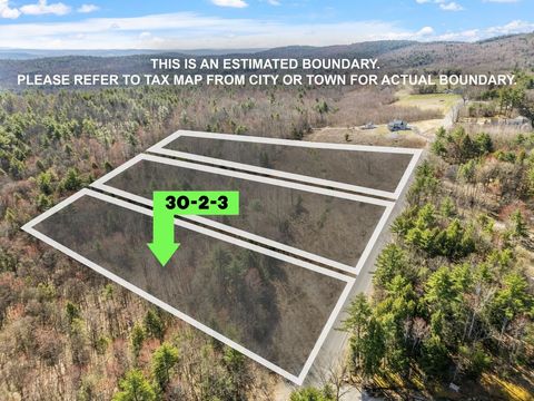 0 Waldron Hill Road Map 10 Lot 30-2-3 Warner NH 03278