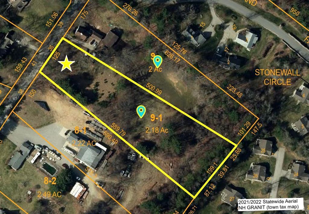 Photo of 34 Smith Corner Road #Land: Map 8 Blk 3 Lo, Newton, NH 03858 (MLS # 5076654)
