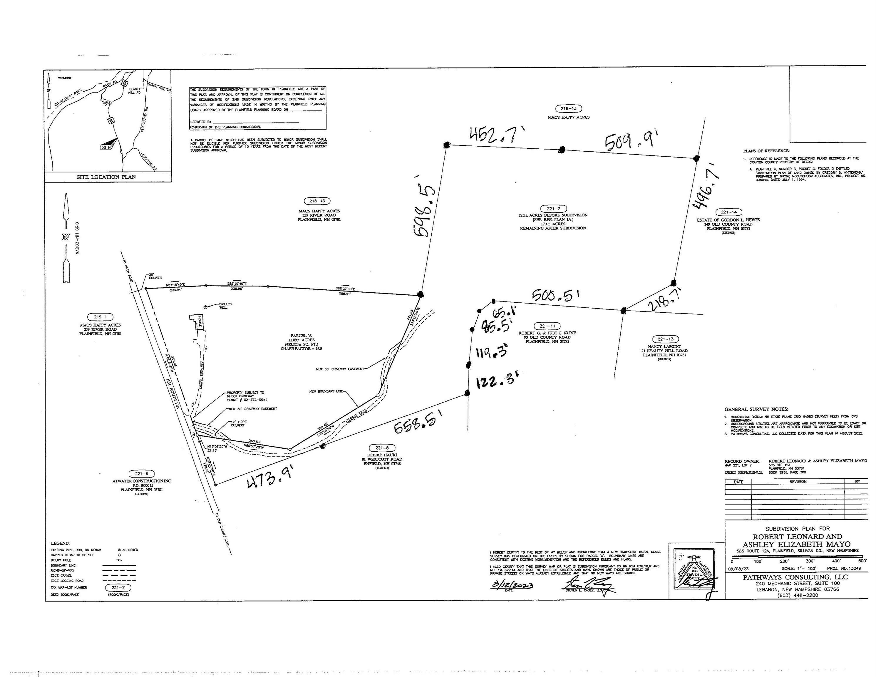 Plainfield, New Hampshire 03781, United States, ,Land,Active,220823