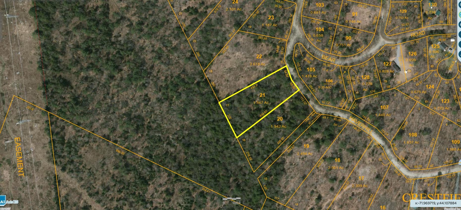 Map204-Lot21 Haverhill Lane