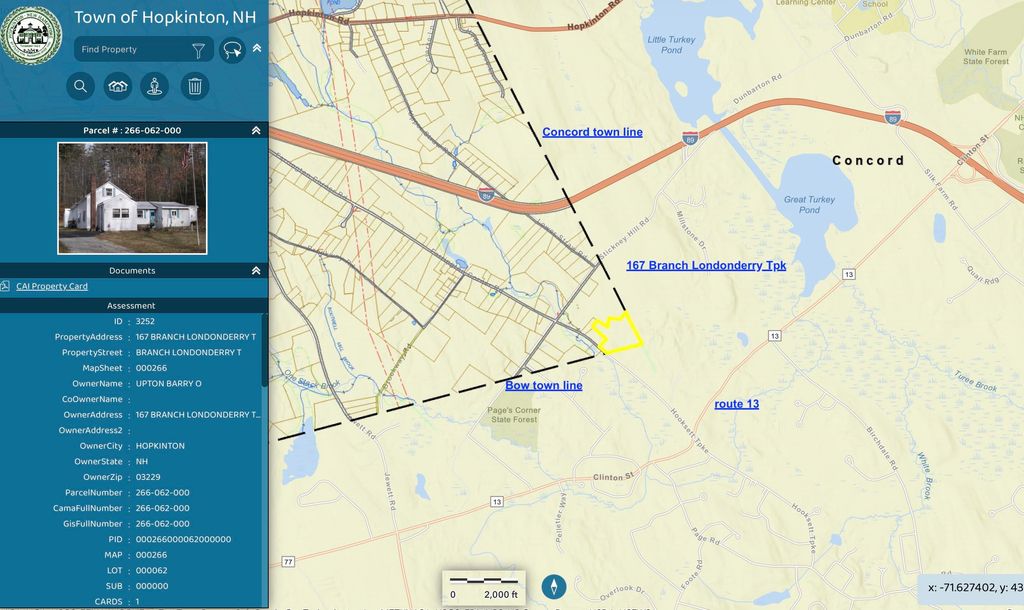 Photo of 167 BRANCH LONDONDERRY Turnpike, Hopkinton, NH 03229 (MLS # 5069711)