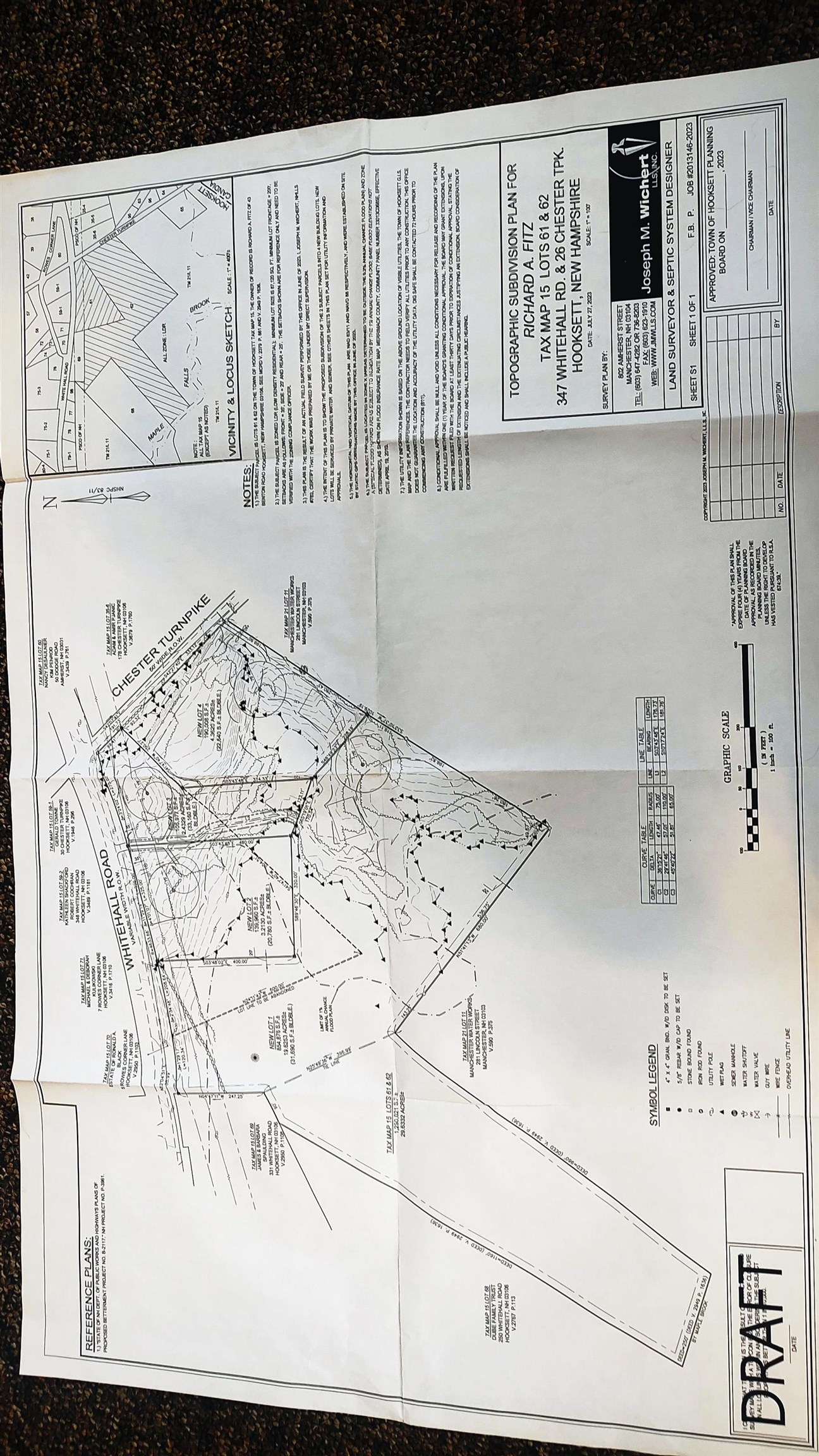 347 and 26 Whitehall Road and Chester Turnpike