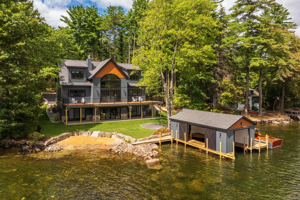 Photo of 63 VARNEY POINT ROAD RIGHT, Gilford, NH 03249 (MLS # 5058772)