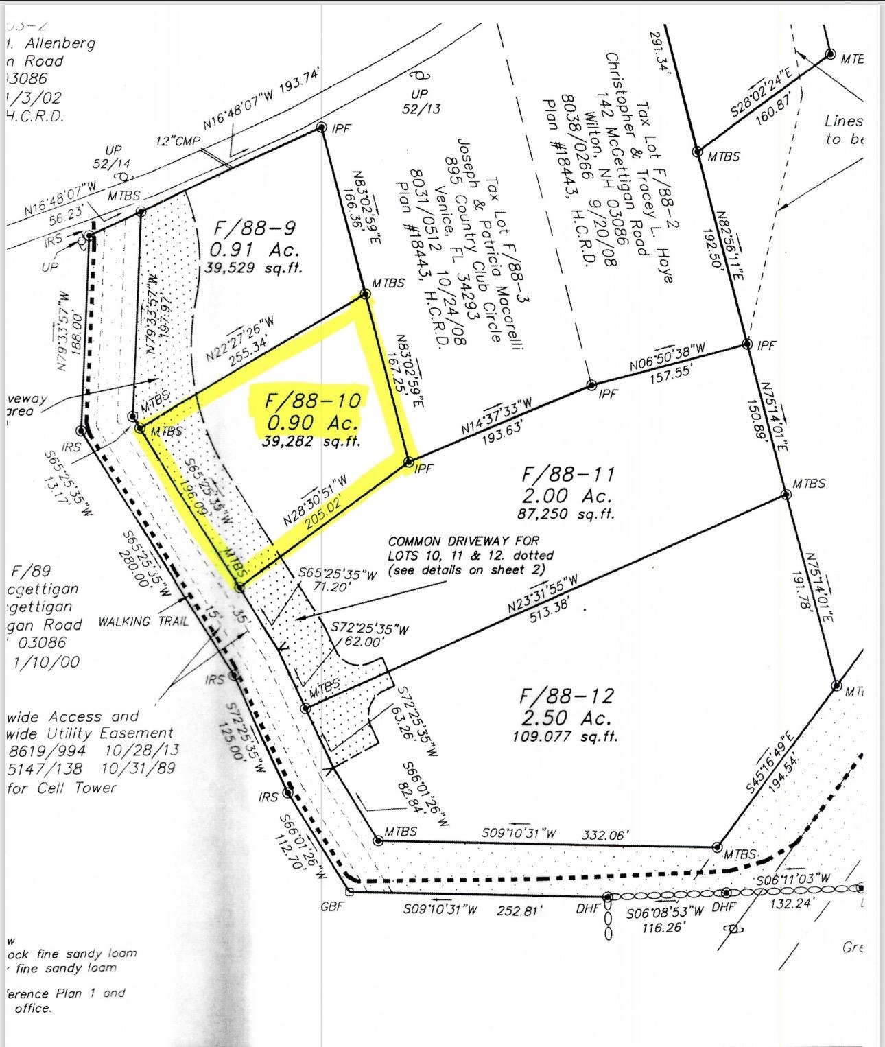 F88-10 McGettigan Road