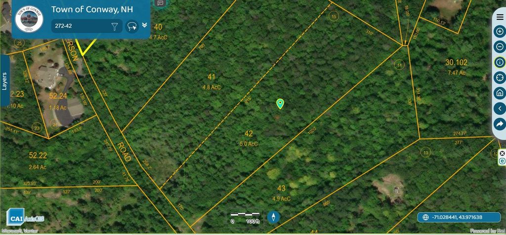 Photo of 0 Henderson Road #Map 272/Lot 42, Conway, NH 03818 (MLS # 5079086)