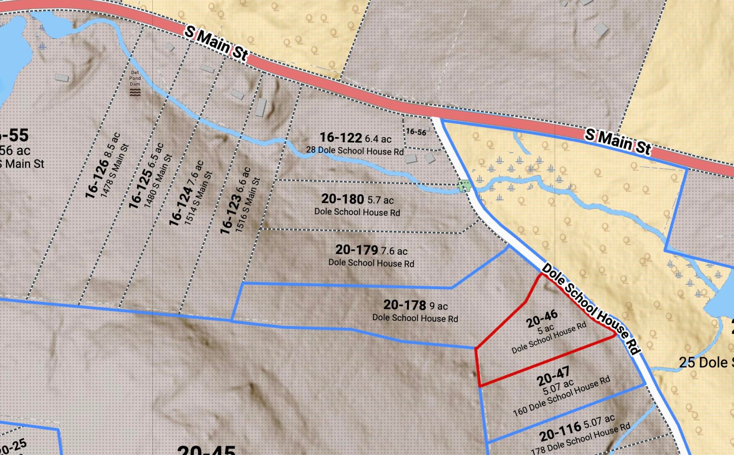 20-46 Dole School House Road