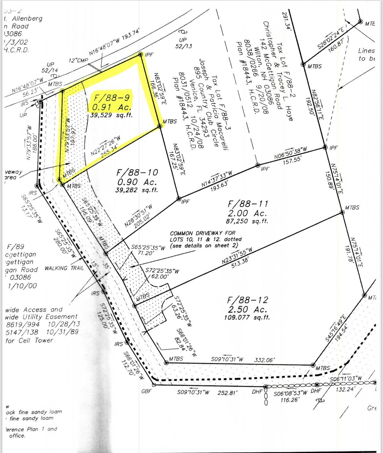 F88-9 McGettigan Road