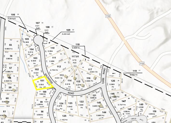 Lot 101 Wildwood Road
