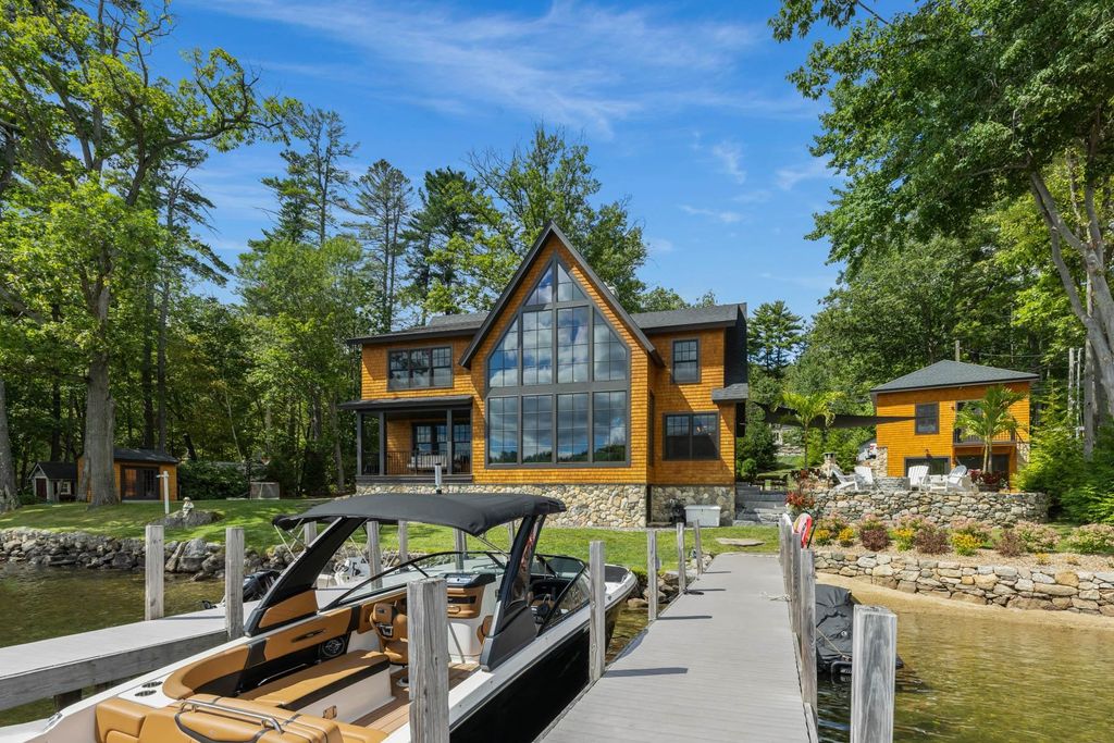 Photo of 47 VARNEY POINT ROAD RIGHT, Gilford, NH 03249 (MLS # 5058783)