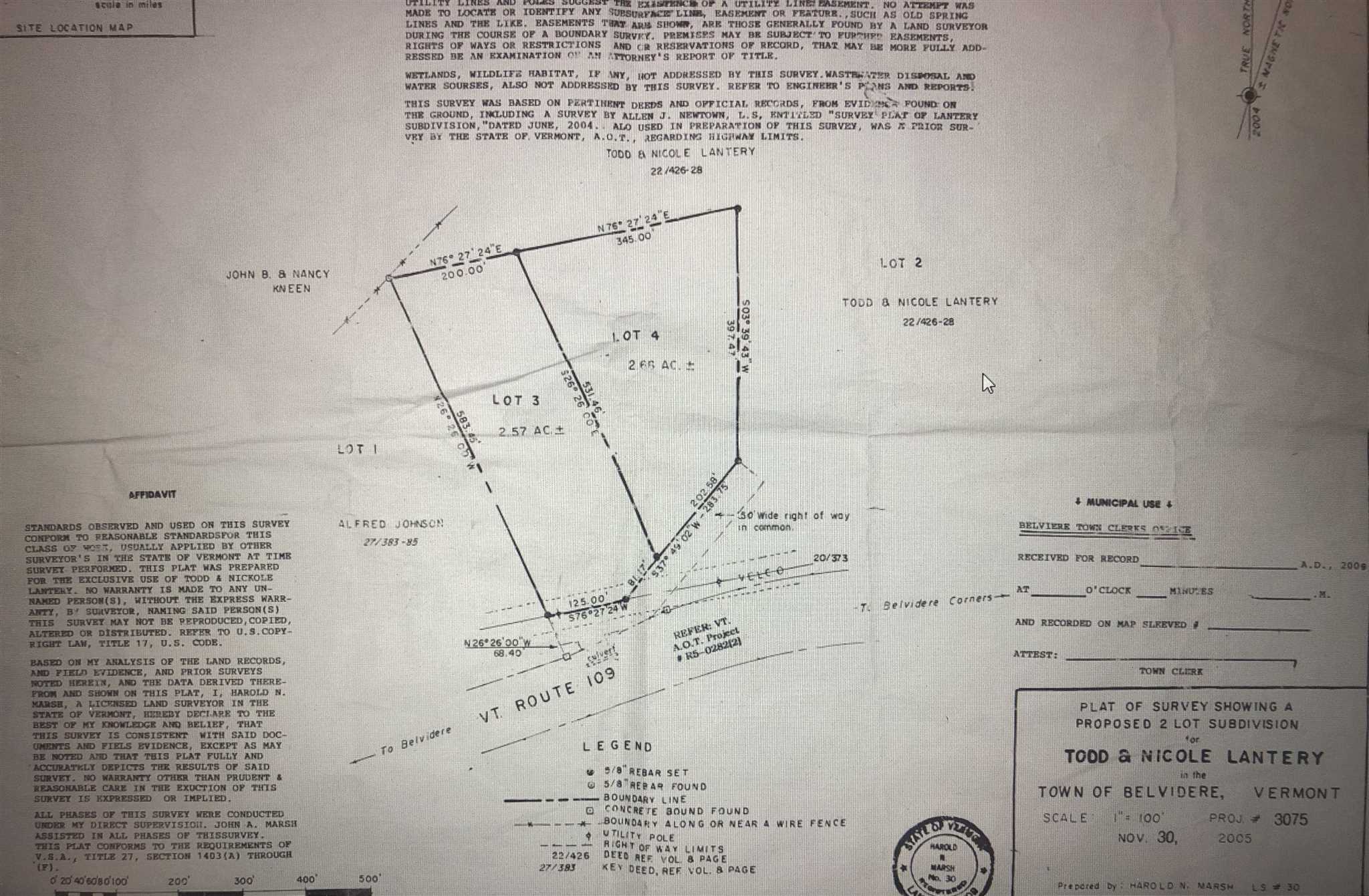 VT Route 109 Lot 3