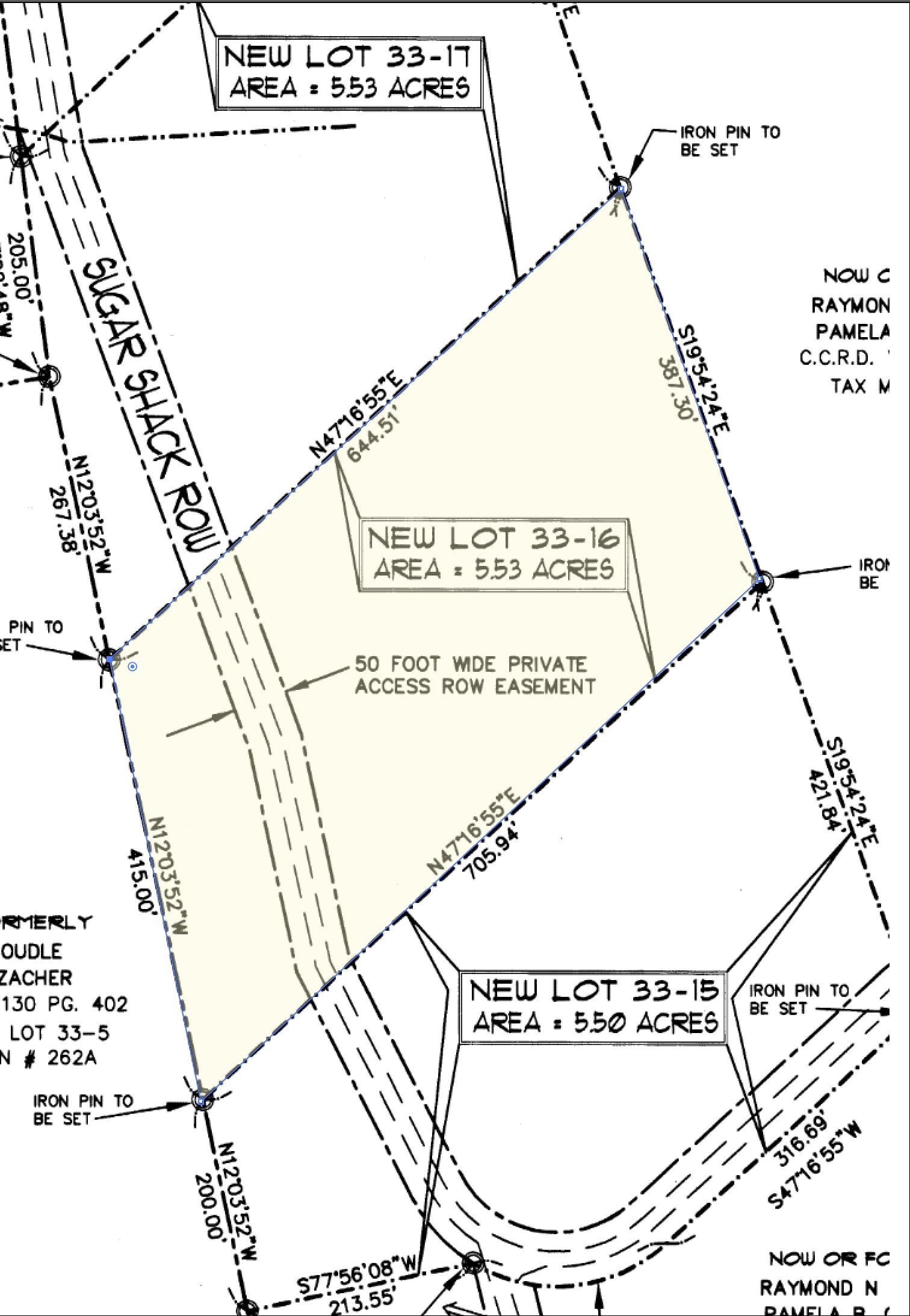 B1-33-16 Sugar Shack Row