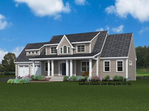 Lot 3 Westview Road Lot 3 - The Saffron Floor Plan Bedford NH 03110