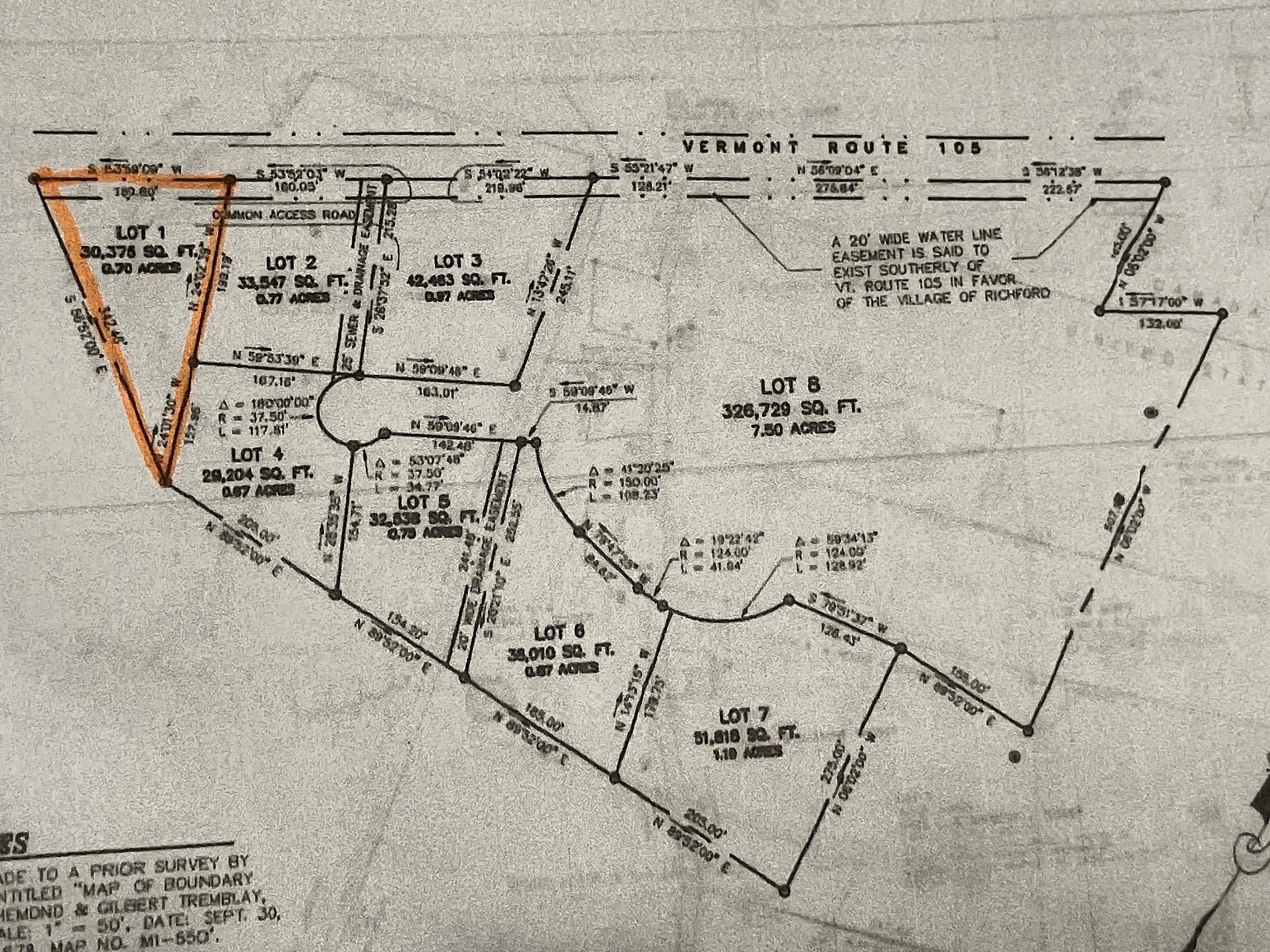 311, Lot 1 Main Street Lot 1