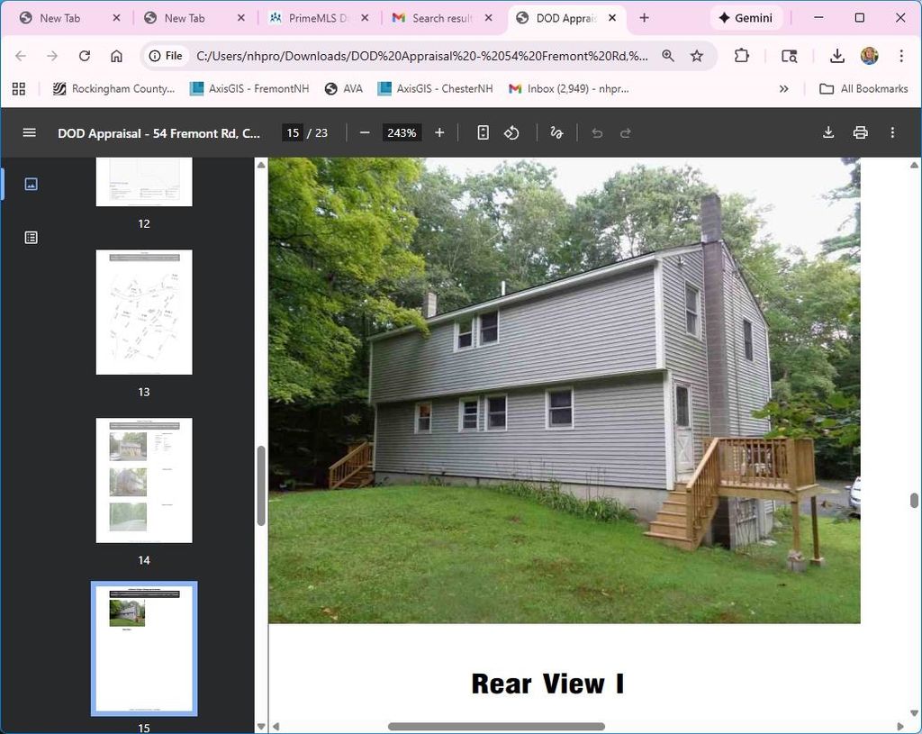 Photo of 54 Fremont Road #Unit A and Unit B, Chester, NH 03036 (MLS # 5070453)