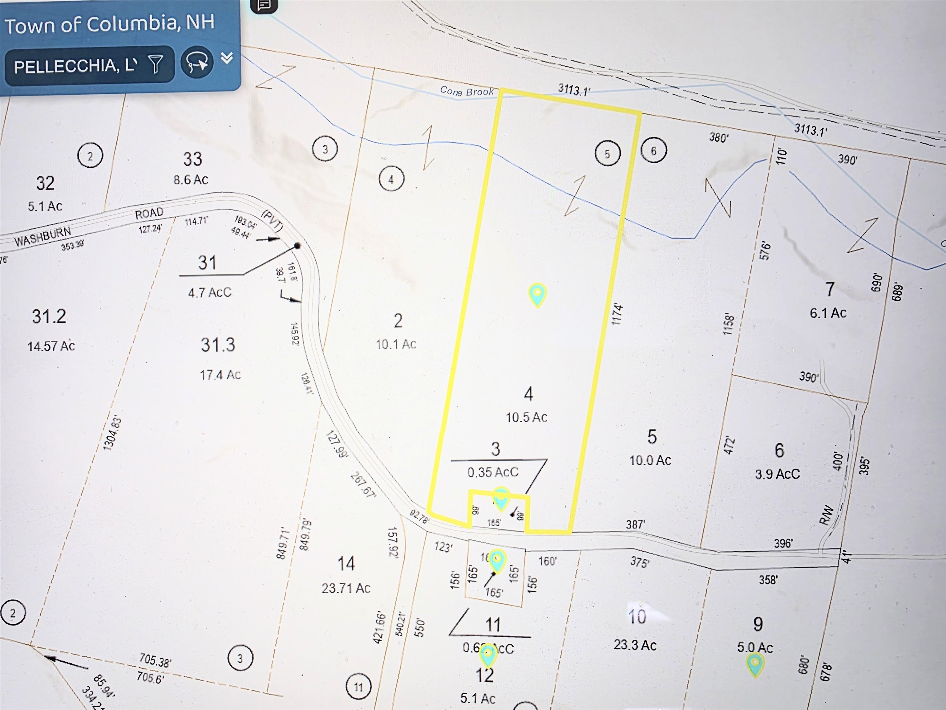 Columbia, New Hampshire 03590, United States, ,Land,Active,234585