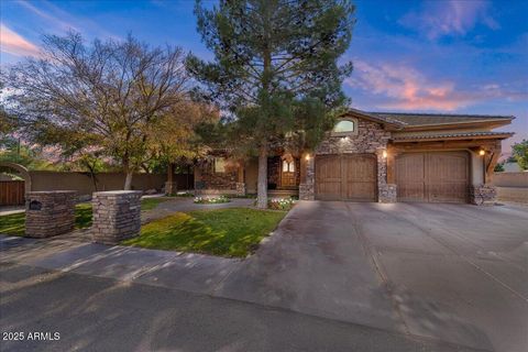 A home in Gilbert