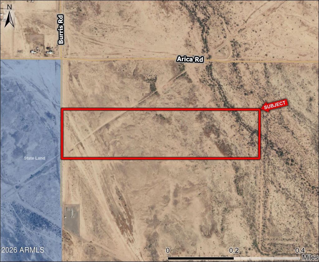Photo of 0 S Burris Road #-, Casa Grande, AZ 85194 (MLS # 7018455)
