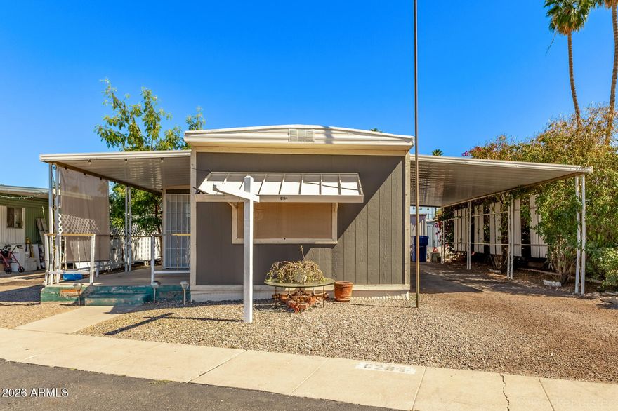 Updated cozy 1 bedroom 1 bathroom home is located within this wonderful 55+ community that has it all! Enjoy 2 heated pools, a library, a club house and a billiards room a gym and much more!