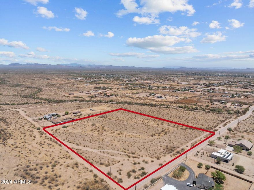 Great building site and/or development opportunity!! 8.8 Acre lot! Located right at the corner of 231st Ave & Lone Mountain. 5 parcels available, 3, ~1.5 acre parcels, 2 - 2.2 acre parcels. Parcels can be combined to make lot size of choice. Shared well will be included in sale. Please see attached parcel survey for further information.