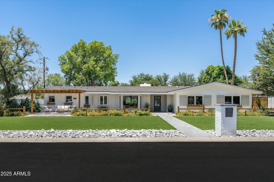 Welcome to this beautifully remodeled 4-bedroom, 3.5-bathroom residence located in the heart of Arcadia Proper. Fully renovated inside and out in 2023, this home showcases a timeless transitional design highlighted by light, airy finishes and abundant natural light throughout.
The centerpiece of the home is the expansive kitchen island, seamlessly flowing into the spacious great room and dining area—perfect for both everyday living and entertaining. A dedicated home office features striking black steel-framed doors and windows, adding a sophisticated, modern touch.
Thoughtful details abound, including custom built-in storage, designer lighting, and high-end finishes in every room. Recent upgrades include Cat 5 wiring throughout, smooth wall textures, upgraded garage cabinetry, and more.
Situated in one of Arcadia's most desirable neighborhoods, this home is designed for seamless indoor-outdoor living, with exceptional entertaining spaces both inside and out.
Don't miss this incredible opportunity to own a truly turnkey home in a premier location.