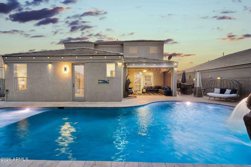 Photo of 696 W Welsh Black Trail, San Tan Valley, AZ 85143 (MLS # 6991895)