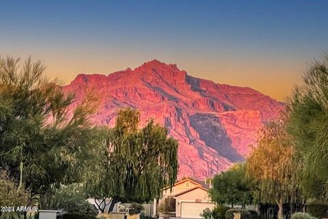 A home in Gold Canyon