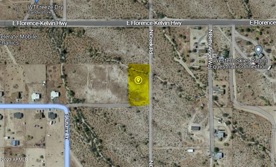 Prime 1.25 acre corner lot located just South of Florence Kelvin Hwy. [GR] General Rural Zoning District.