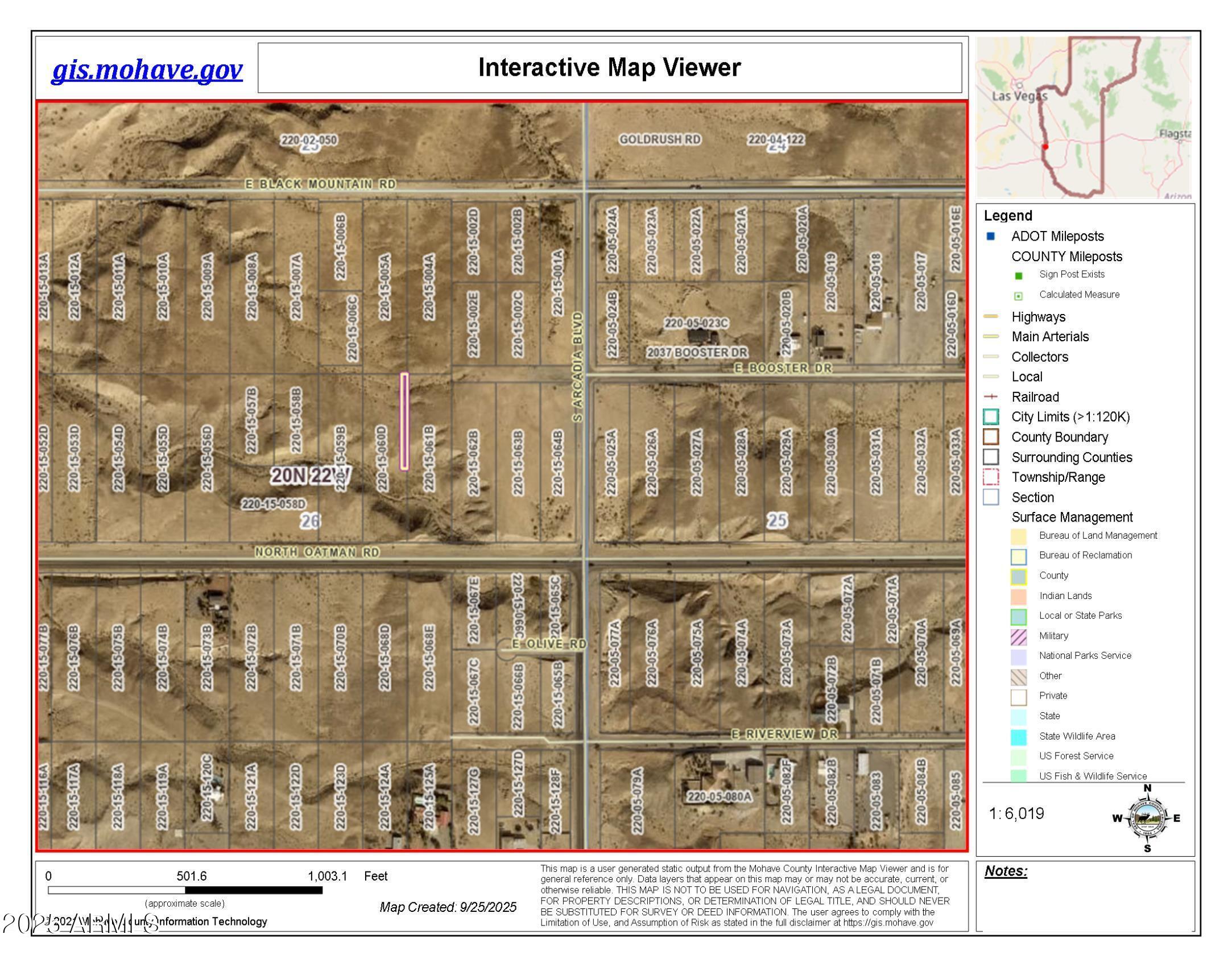 0 N Oatman Highway 60