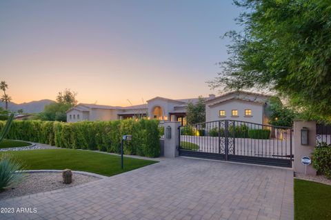 A home in Paradise Valley