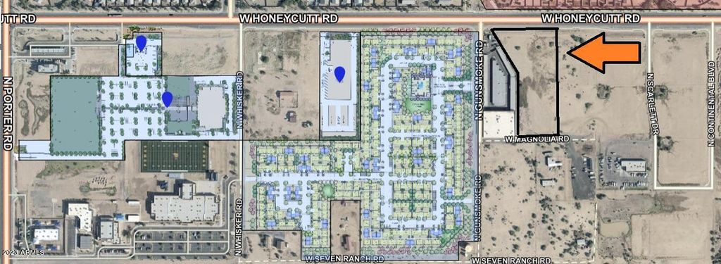 Photo of 0 W Honeycutt Road #-, Maricopa, AZ 85138 (MLS # 6946850)