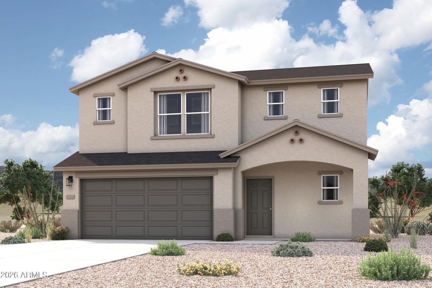 Discover new homes in Florence, AZ, at Western Crossings! Here, small-town charm meets modern design, with a thoughtfully curated lineup of single-family floor plans showcasing open-concept layouts and premium features. Homes offer spacious, stylish design with sunlit rooms and high-end finishes, making it easy to find your perfect fit.