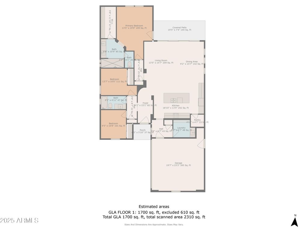 Photo of 4301 E Bethena Street, Gilbert, AZ 85295 (MLS # 6965204)