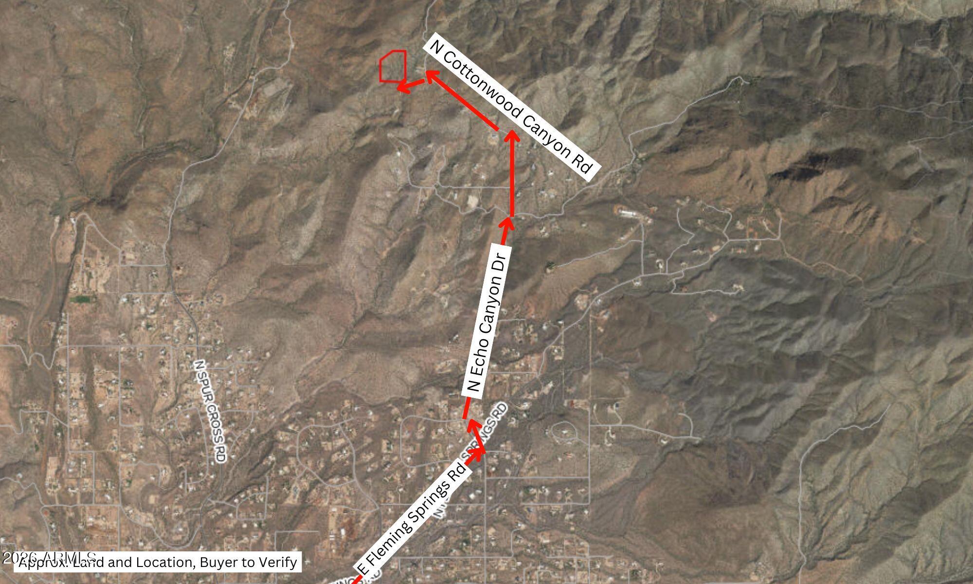 45XXX N Cottonwood Canyon Road -