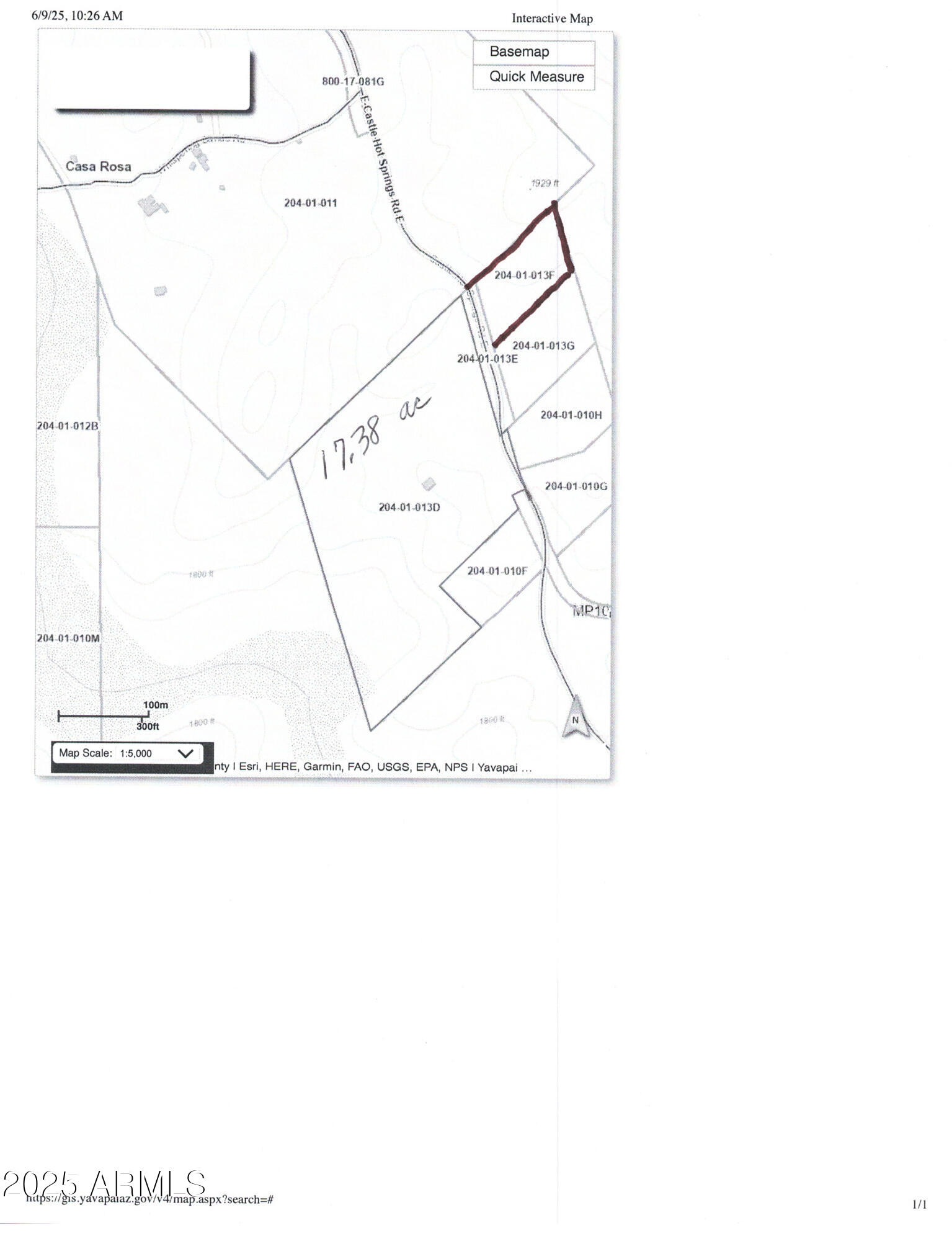 7700 E CASTLE HOT SPRINGS Road E -