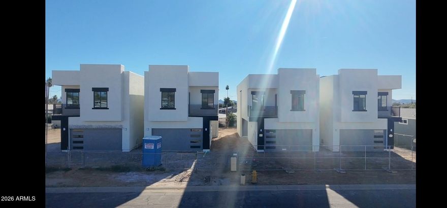 This opportunity is for 4 Newly built single family homes. Each home is the same 1600 SF, with 3 Bedrooms, 2.5 baths with a 2 car garage and custom finishes throughout. Quartz Countertops, Shaker Cabinets, Laminate plank flooring.